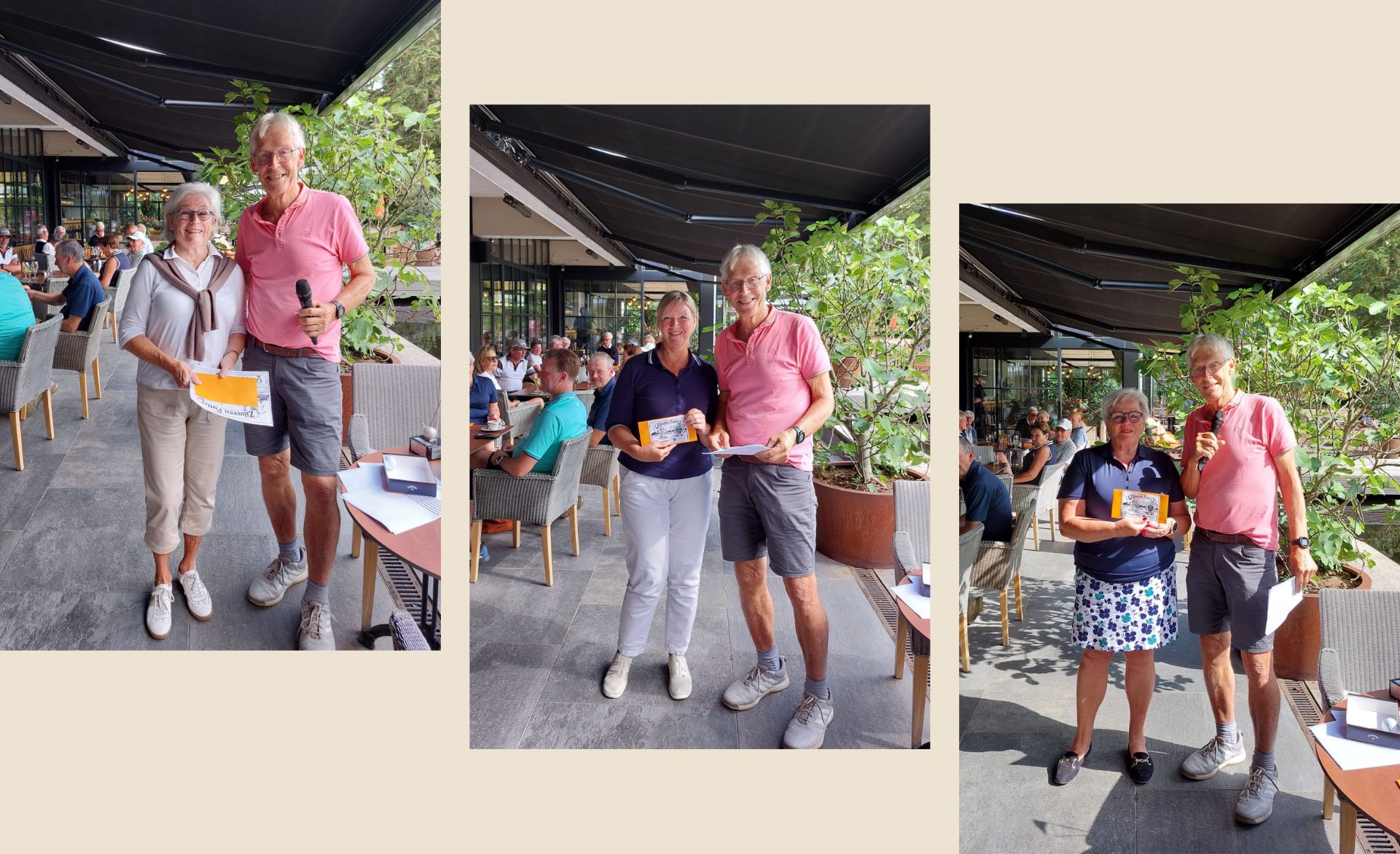 Addy Weegels en Stefaan Evens winnen de Zilveren Putter 2 123 dames prijswinnaars